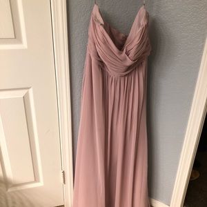 Strapless dress